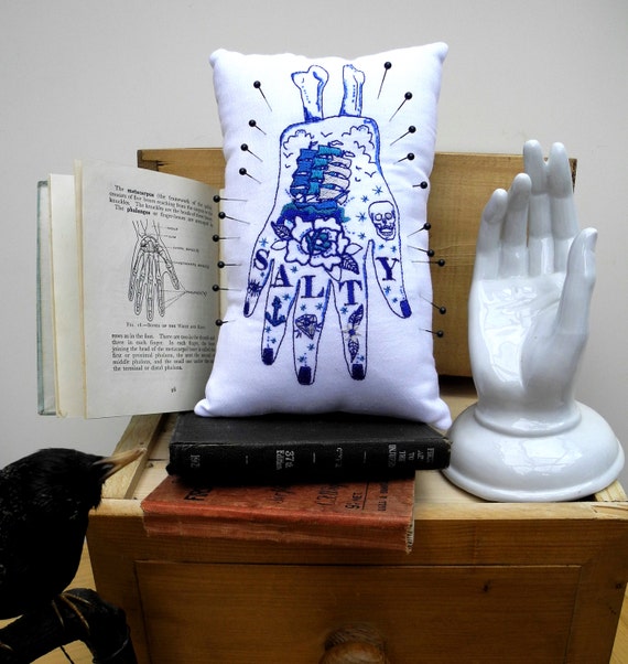 Tattoo Hand Severed Dissection Pin Cushion Pinned Cadaver Etsy