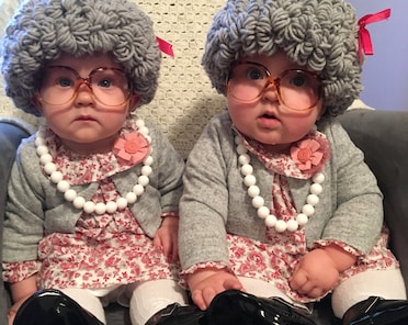 Mullet wig for baby Etsy
