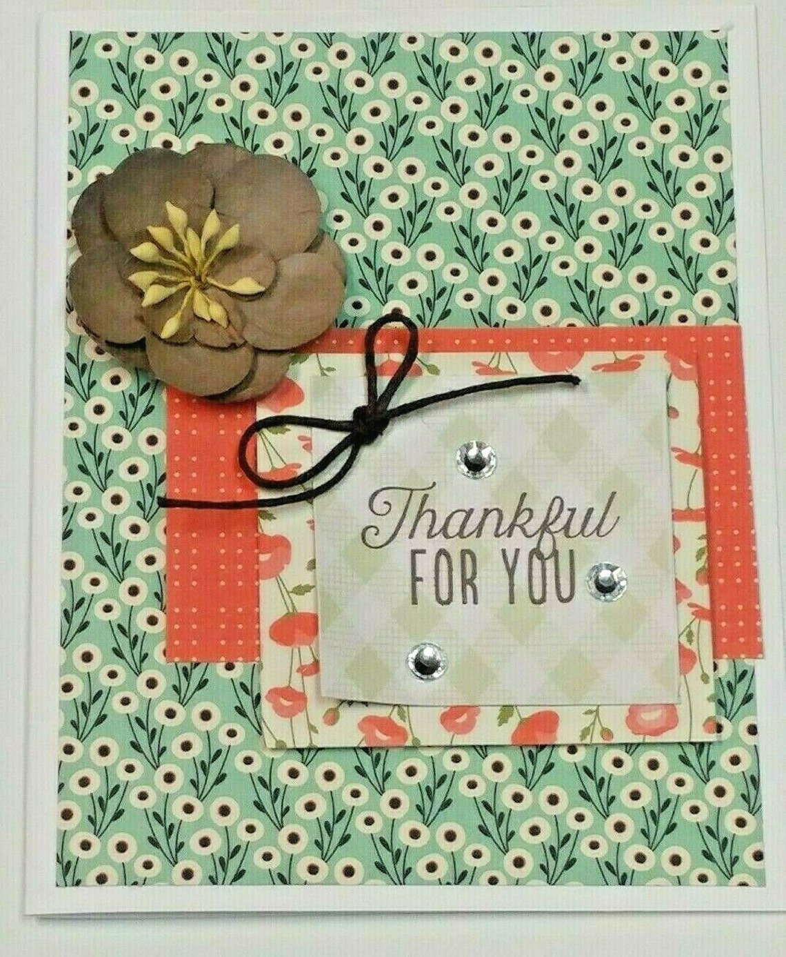 Handmade Greeting Cards Embossed Embellished Die Cut Note Cards Etsy.de