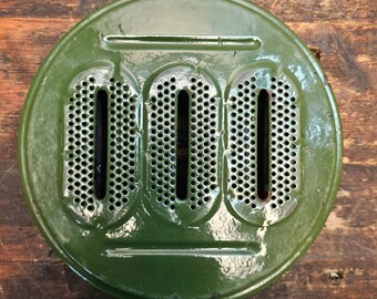 Vintage HALLER Kerosene STOVE Paraffin Cooker Burner Émail Campstove 2 Wick Kerosene Stove Stove Cooker - France