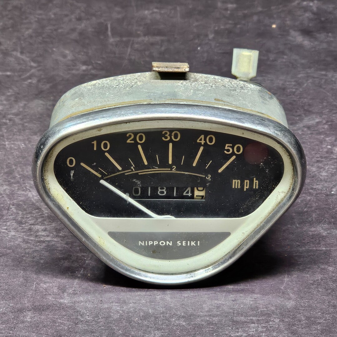 Honda 4speed Speedometer Nippon Seiki CT70 Hmodels 19701972 Etsy
