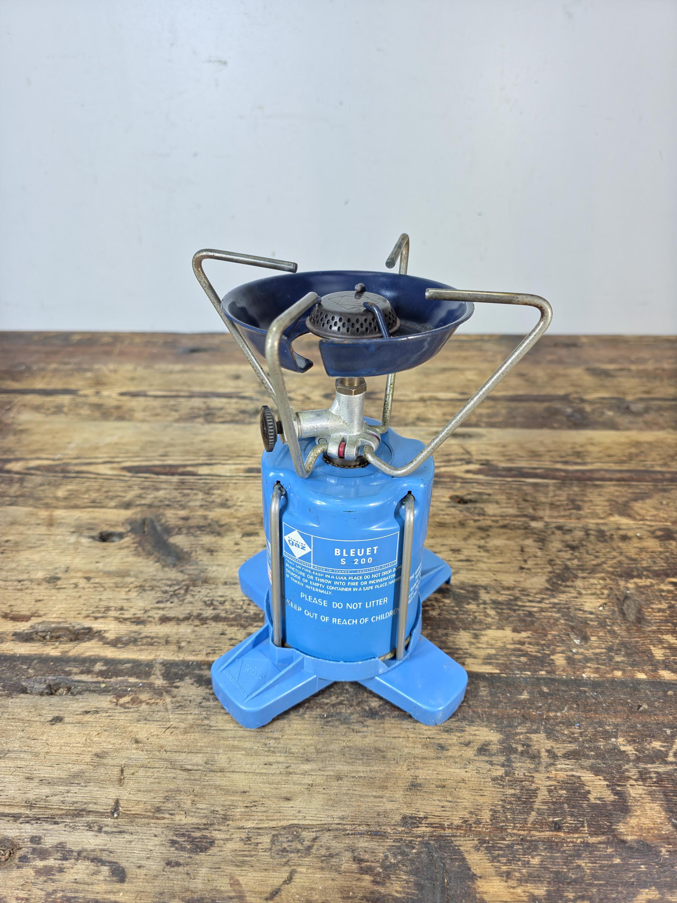 ヴィンテージ Camping Gaz 「Bleuet S200」 ポータブル ガス ヴィンテージ Camping Gaz 「Bleuet S200」 ポータブル ガス