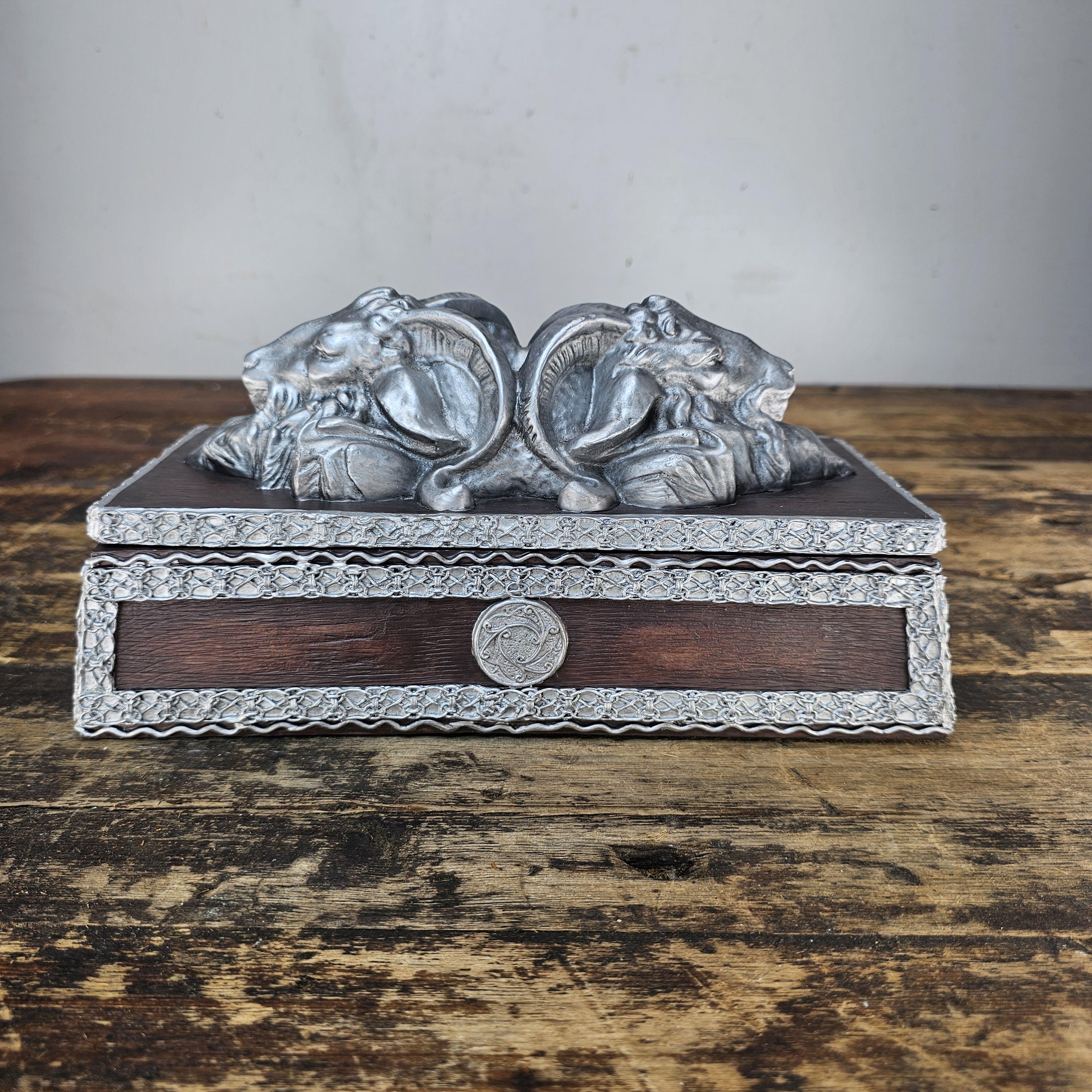 アンティーク雑貨 Ram Ram Trinket Box - Etsy