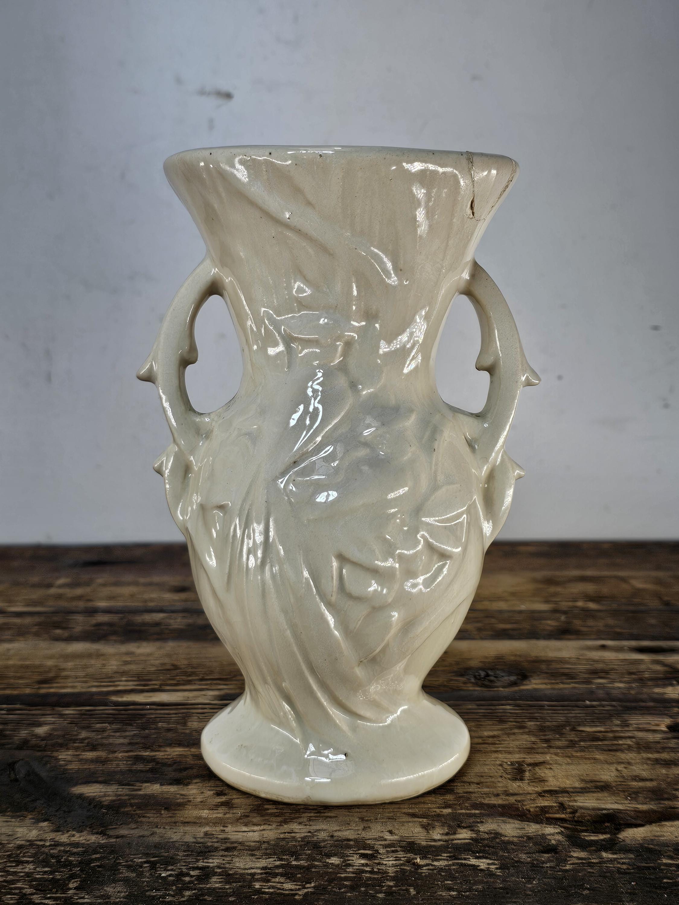 Vintage Mccoy Bird of Paradise Vase 1940s (has Damage) - Etsy