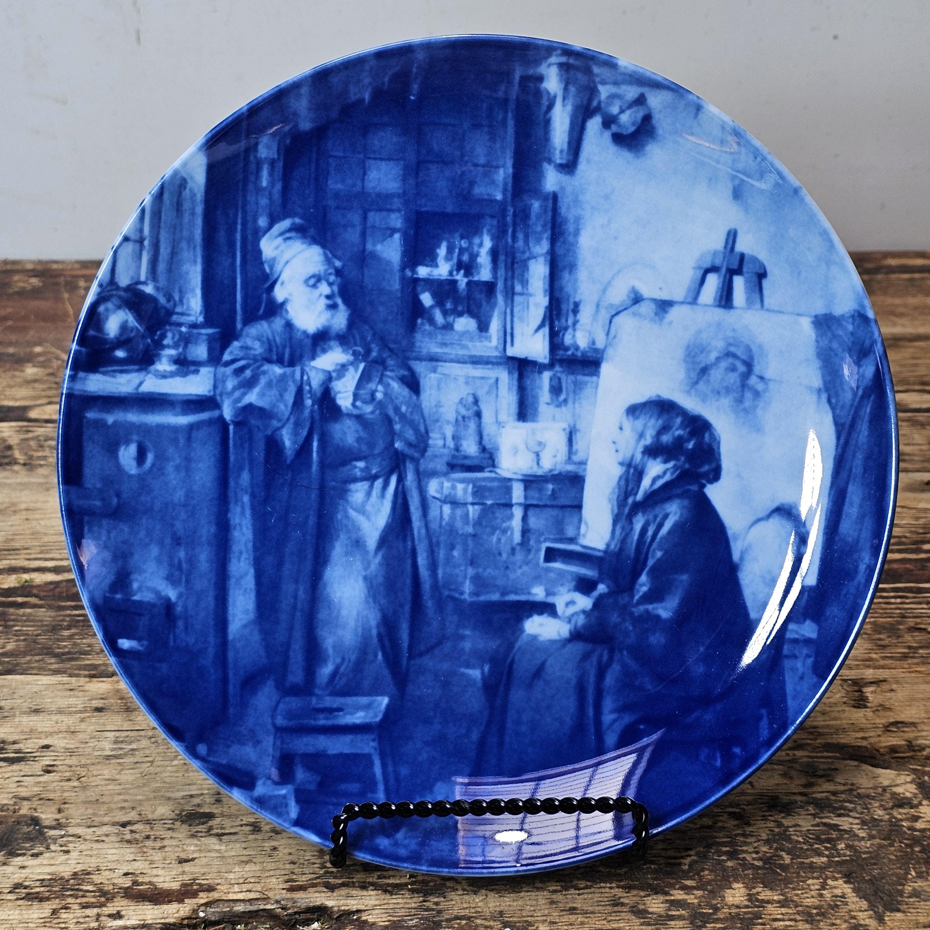 Set of 2 Vintage Berlin Design Collector Plates - West Germany