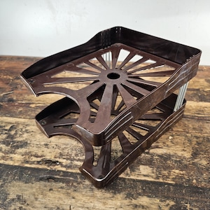 Bert M Morris Co. Two-Tier Plastic Paper Tray 1940s