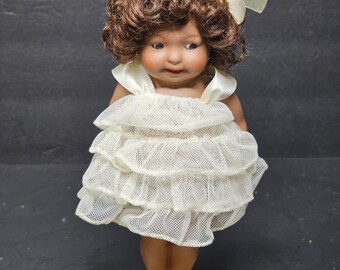 ヴィンテージ ジーニー ディ マウロ 人形 8 インチ アフリカ系アメリカ