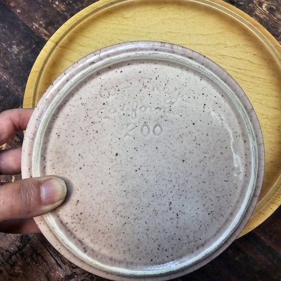 William Frazier California Pottery Covered Dish Relish Tray With