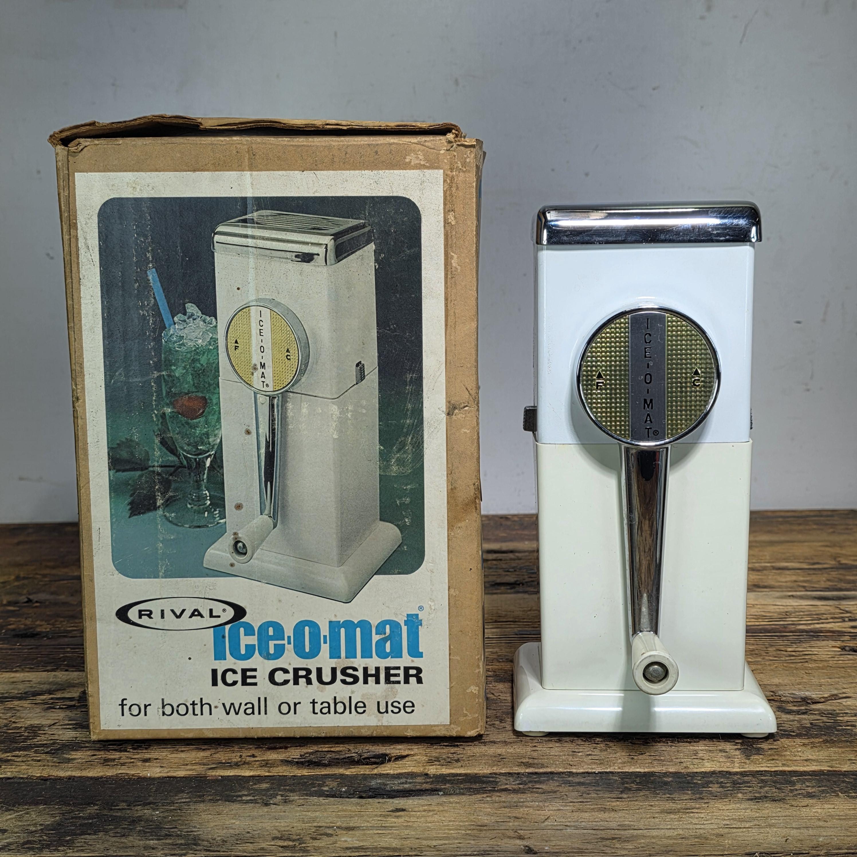Vintage Ice Crusher Ice O Mat - Etsy