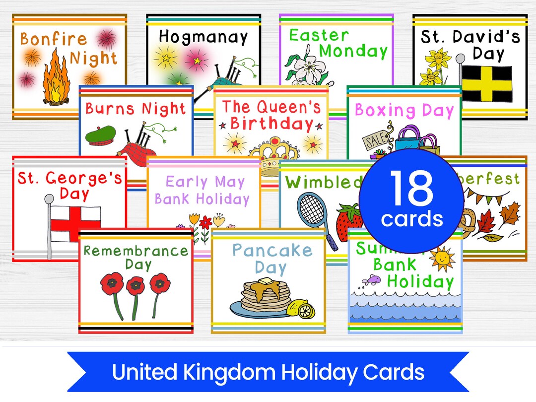 United Kingdom Holiday Calendar Card Set Pocket Chart Calendar Children's Calendar Instant Digital Download - Etsy united-kingdom-holiday-calendar-card-set-pocket-chart-calendar-children-s-calendar-instant-digital-download-etsy