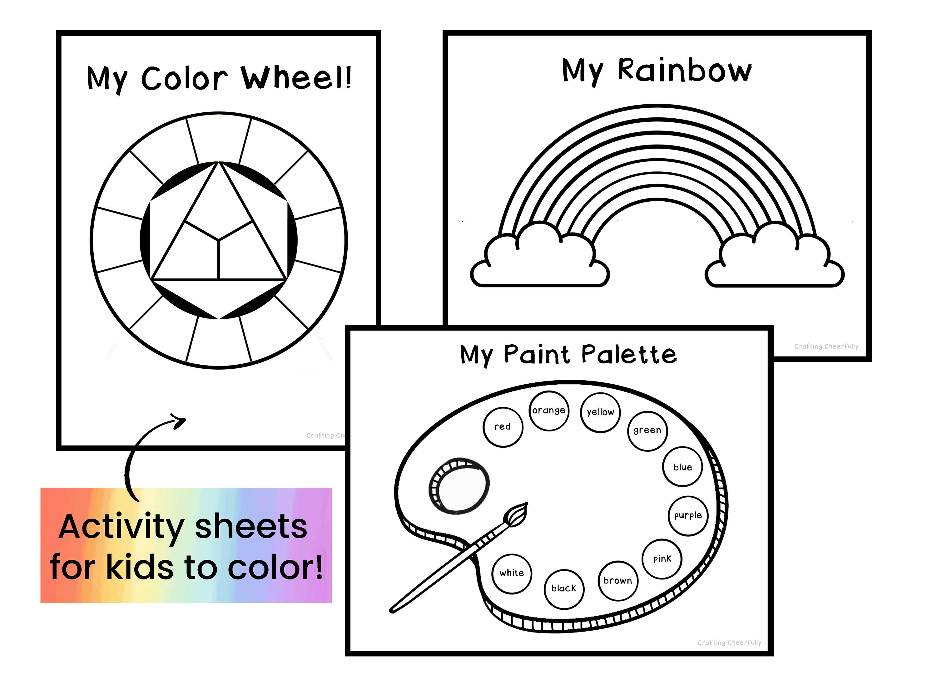 Colour theory for kids — Share with your little ones! - Little