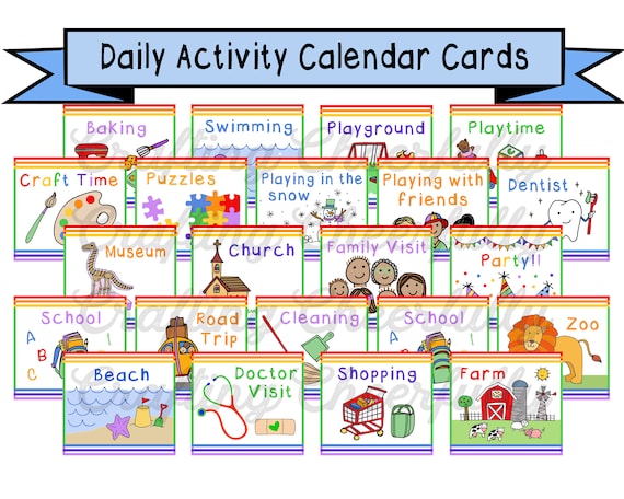 Calendar Math Activity Pocket Chart