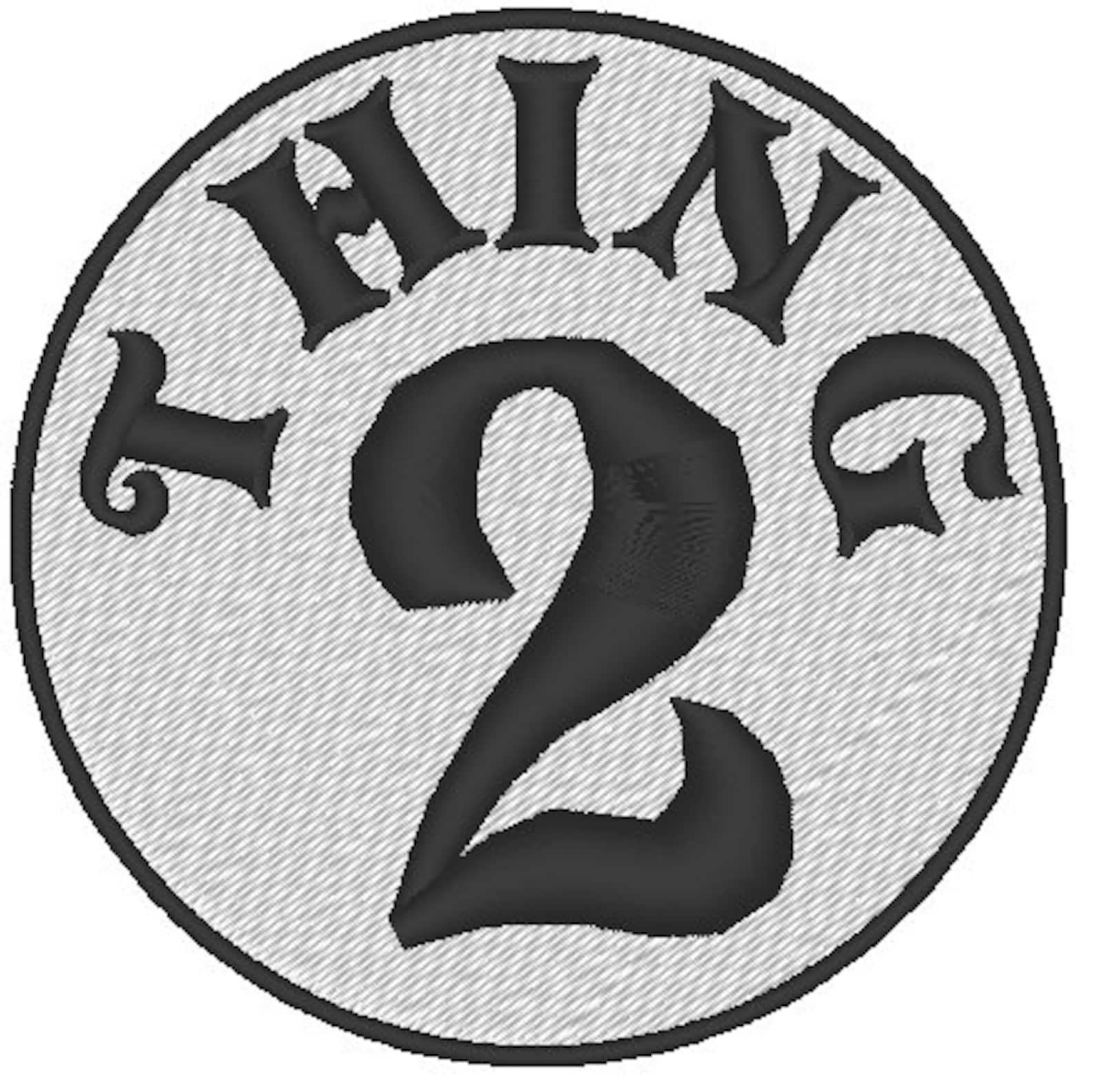 Thing 1  thing 2 and more machine embroidery patch  etsy