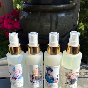 Honkai スターレール キャラクター ボディスプレー |アナクサ、アッシュベール、アベンチュリン、ブレード、ブートヒル、カストリス、キレネ、ドクター・レシオ、ミデイ、ファイノン、サンデー