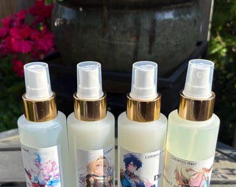 Aerosoles corporales con personajes de Honkai Star Rail / Anaxa, Ashveil, Aventurine, Blade, Boothill, Castorice, Cyrene, Dr. Ratio, Mydei, Phainon, Sunday