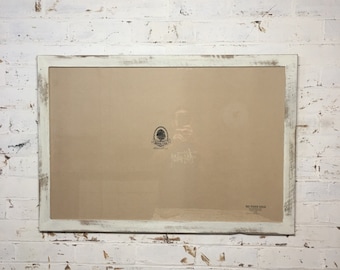 White Washed Shabby Chic Poster Frame, Recycled Timber, Rustic Picture Frame, Handmade, A1, A2, A3, Custom Sizes