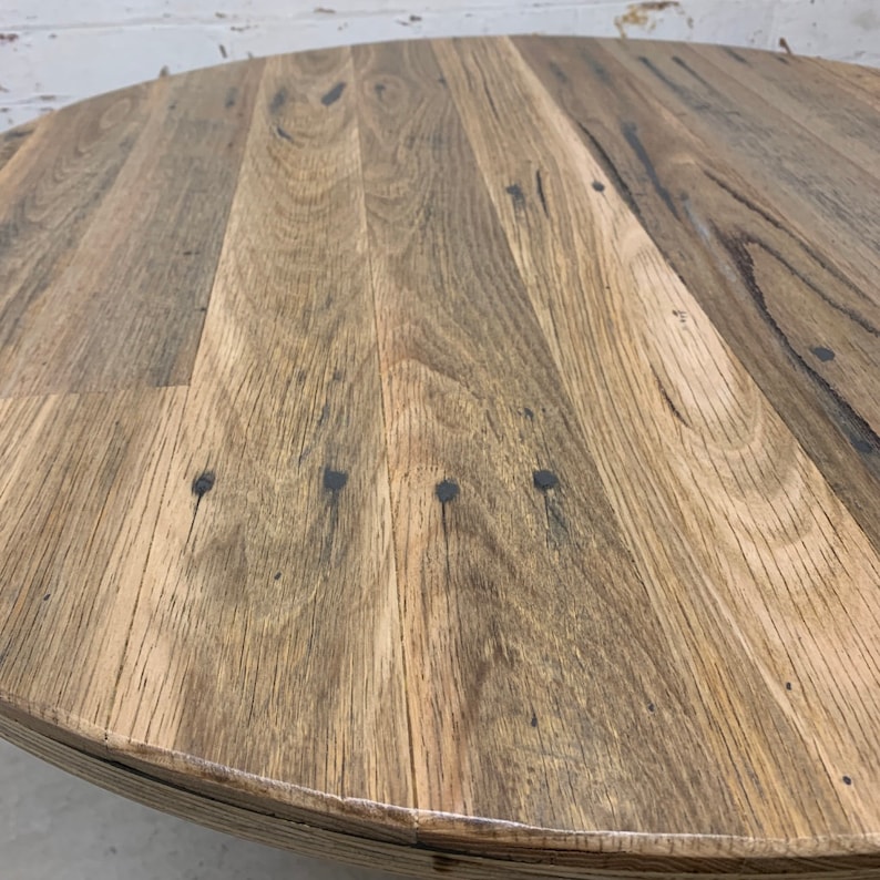 Round Rustic Recycled Timber Table Tops, Cafe/restaurant Unique