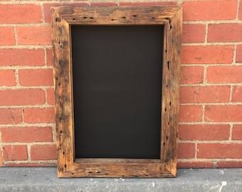 Chunky Vintage Chalkboard, Handmade Retro Blackboard, Rustic and Handmade, Very Unique Shop Sign, Cafe Restaurant Menu Board