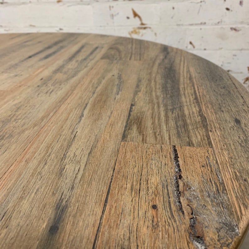 Round Rustic Recycled Timber Table Tops, Cafe/restaurant Unique