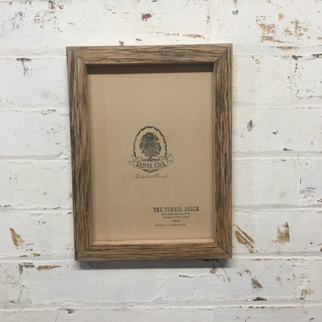 Poster Frame, Recycled Timber, Rustic Picture Frame, Handmade, A1, A2 ...