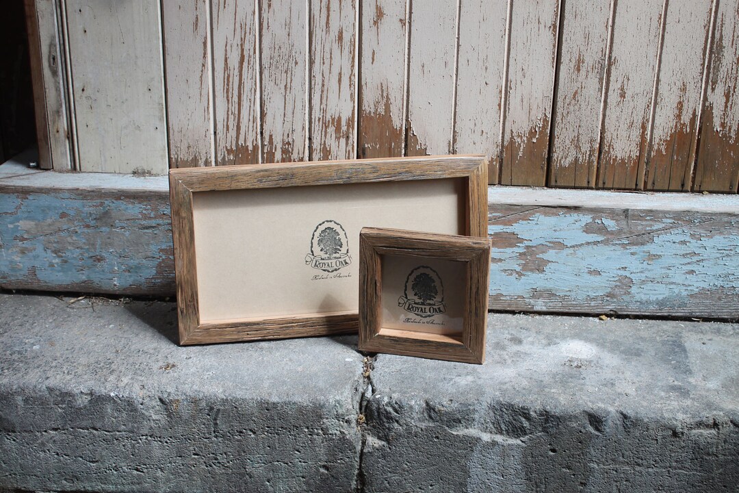 Recycled Timber Picture Frame, Rustic Photo Frame, A4, A3, 8x10, 6x4