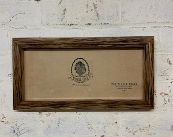 Panoramic Picture Frame Handmade From Rescued Timber. Custom Sizes Available