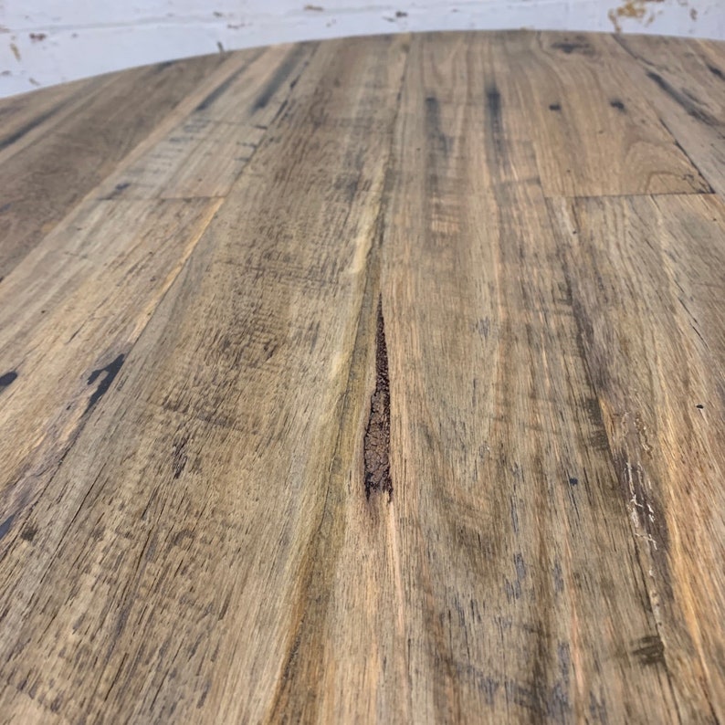 Round Rustic Recycled Timber Table Tops, Cafe/restaurant Unique