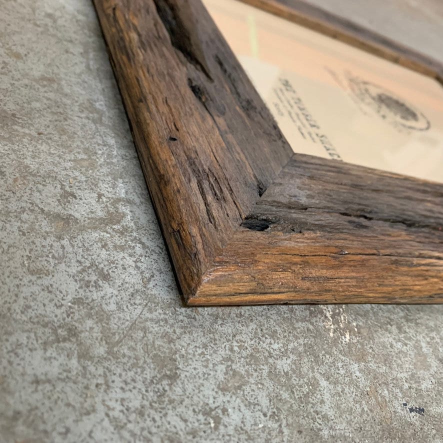 Recycled Timber Picture Frame, Rustic Photo Frame, A4, A3, 8x10, 6x4
