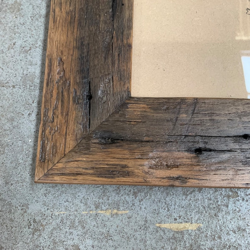 Recycled Timber Picture Frame, Rustic Photo Frame, A4, A3, 8x10, 6x4