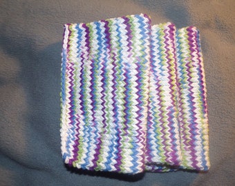 Set of 3 Knitted Dish/Wash cloths