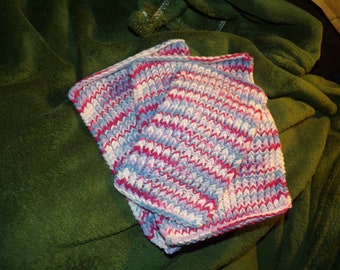 Set of 3 Knitted Dish/Wash cloths