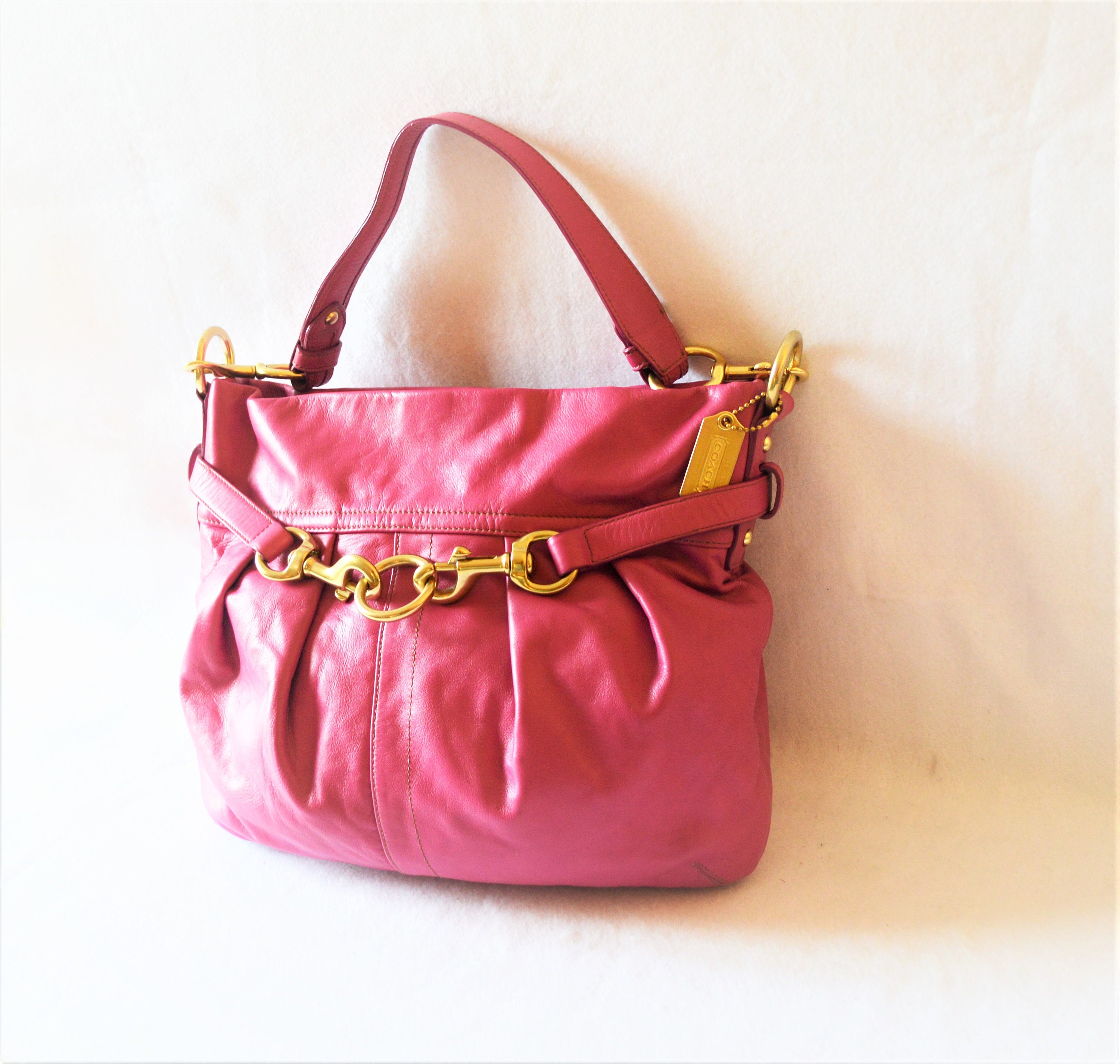coach fuchsia purse