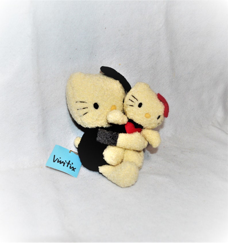 Vintage Hello Kitty Doll: Sanrio Vivitix Plush, Mommy and Me Baby Toy ...