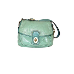 バッグ coach 65th anniversary legacy green mini Coach 65th Anniversary Legacy Bag - Etsy