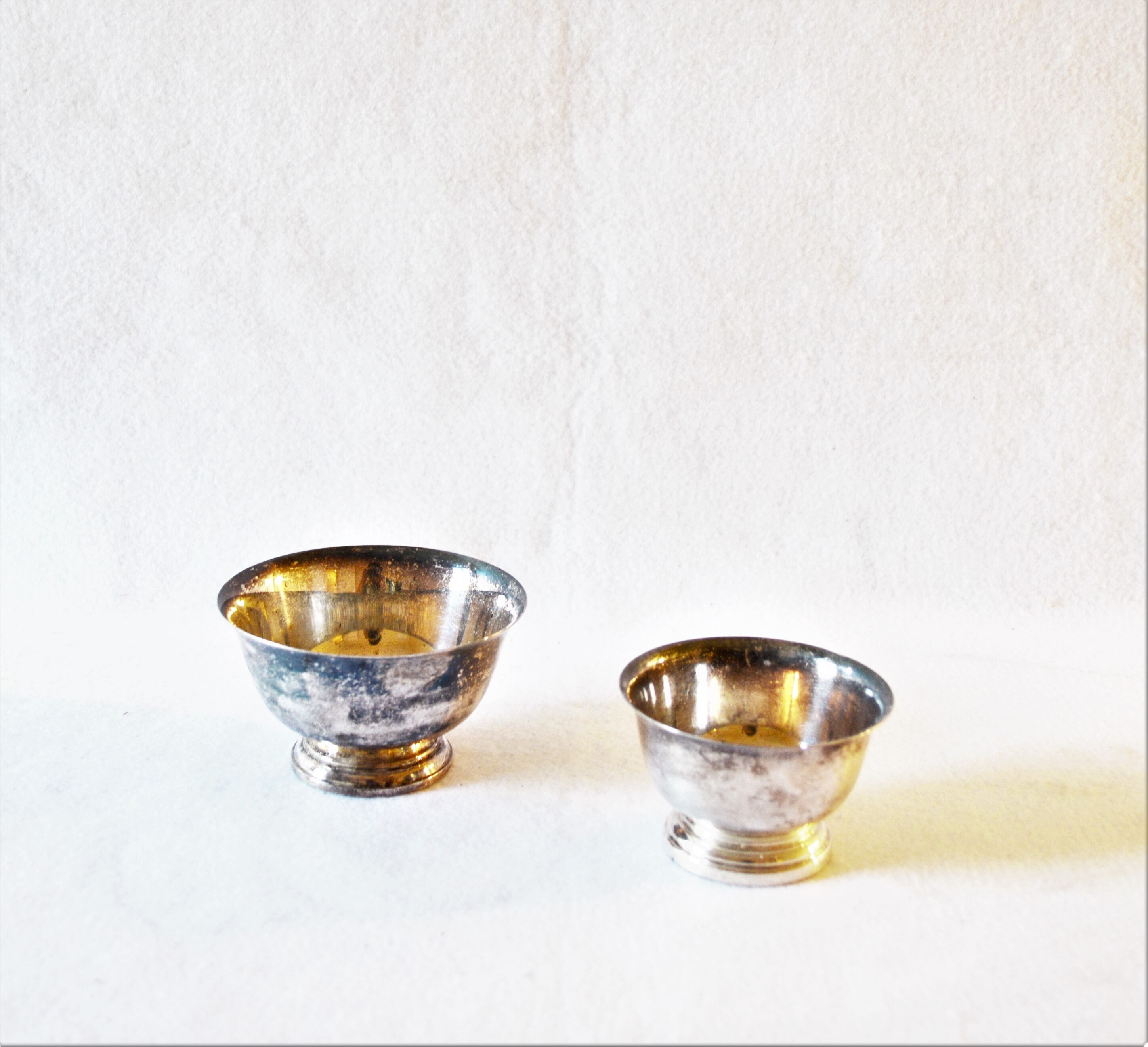 Small Silver Bowls Set of 2 Baby Victorian 259 Silverware Etsy UK