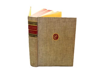 Libro antiguo de Platón en tapa dura: 5 grandes diálogos, volúmenes de filosofía antigua de 1942.