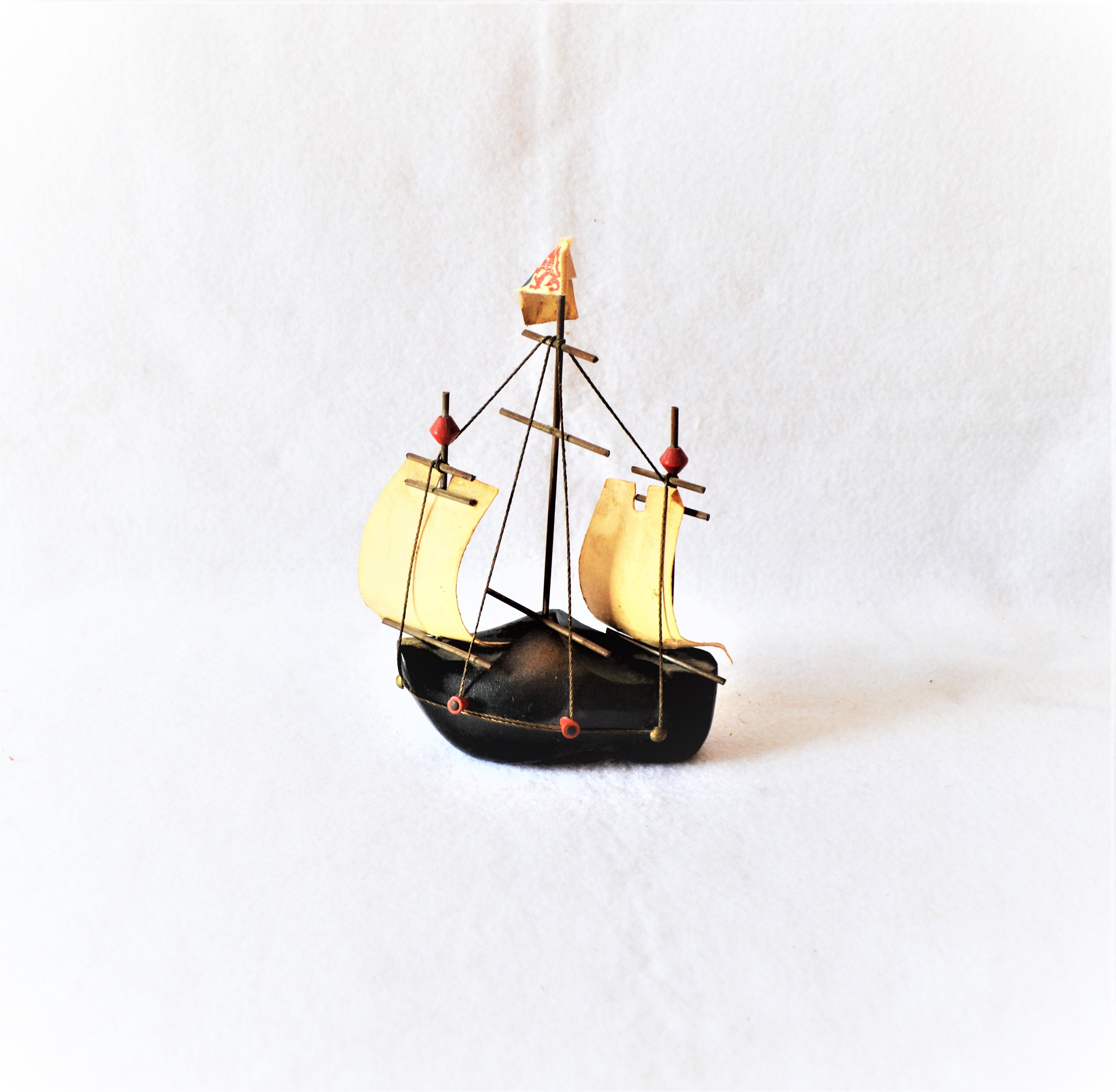 Pirate Ship Figurine 