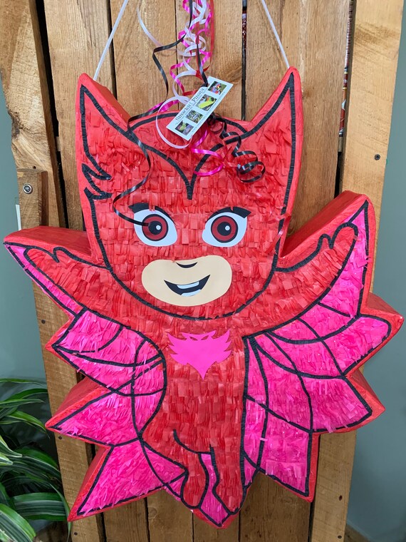 PJ Mask Pinata, Owlette Pinata, Pinata, Custom Pinata, Party Supplies, Party Centerpiece, Party decoration, custom pinata Il_570xn