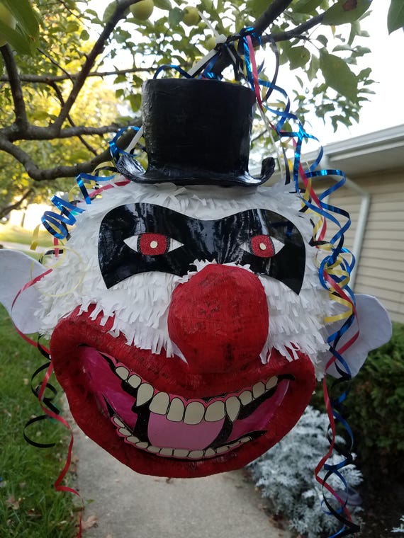 Clown Pinata Scary Clown Pinata Monster Pinata Halloween Etsy