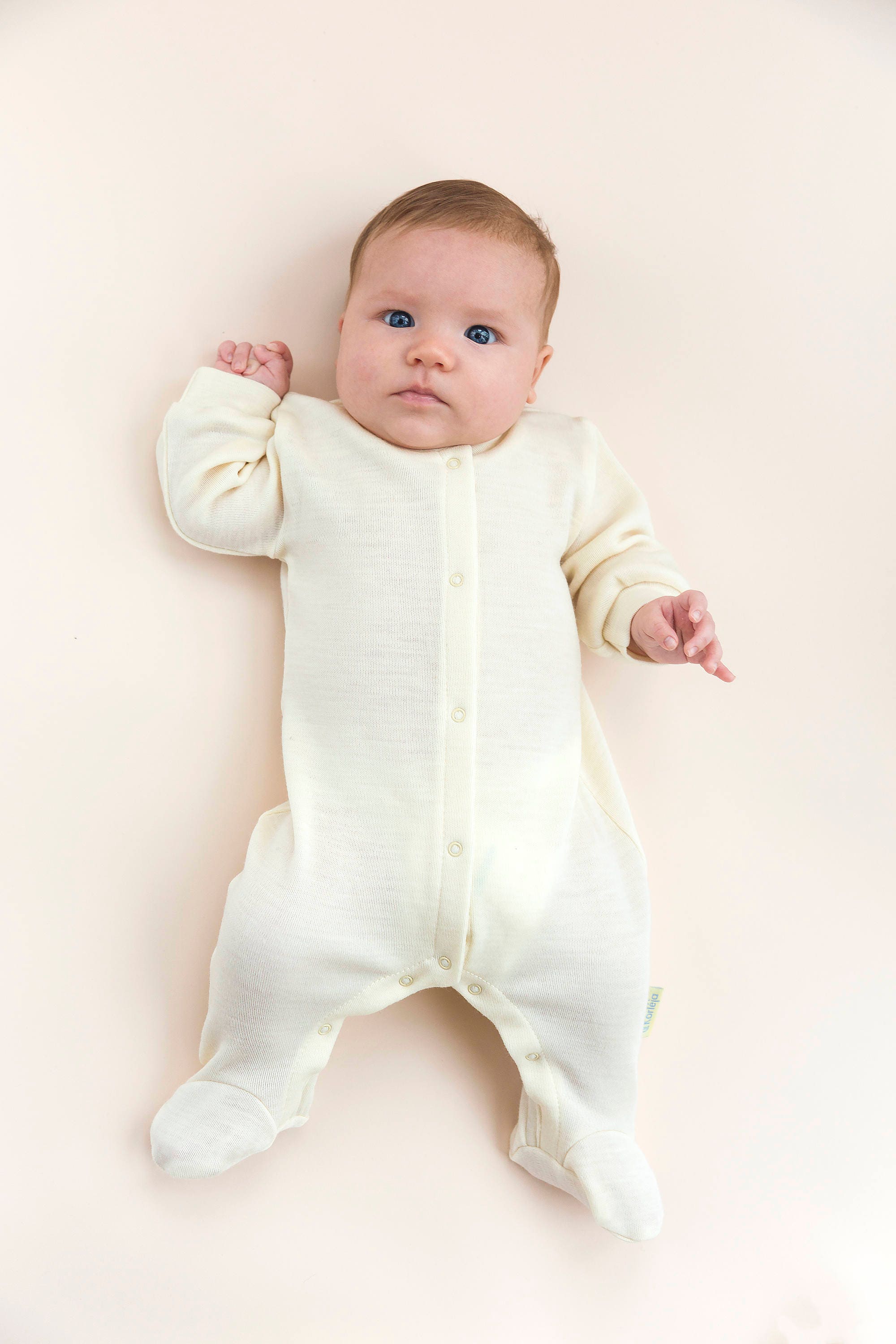 Merino Wool Romper/ Woollen Baby Romper/baby Overall/baby Long Etsy
