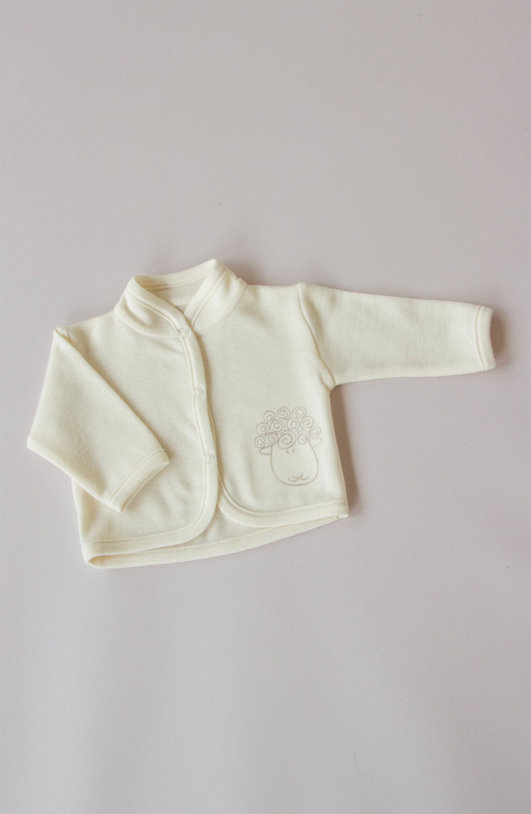 Merino Wool Baby Jacket/newborn Baby Woollen Jacket Etsy