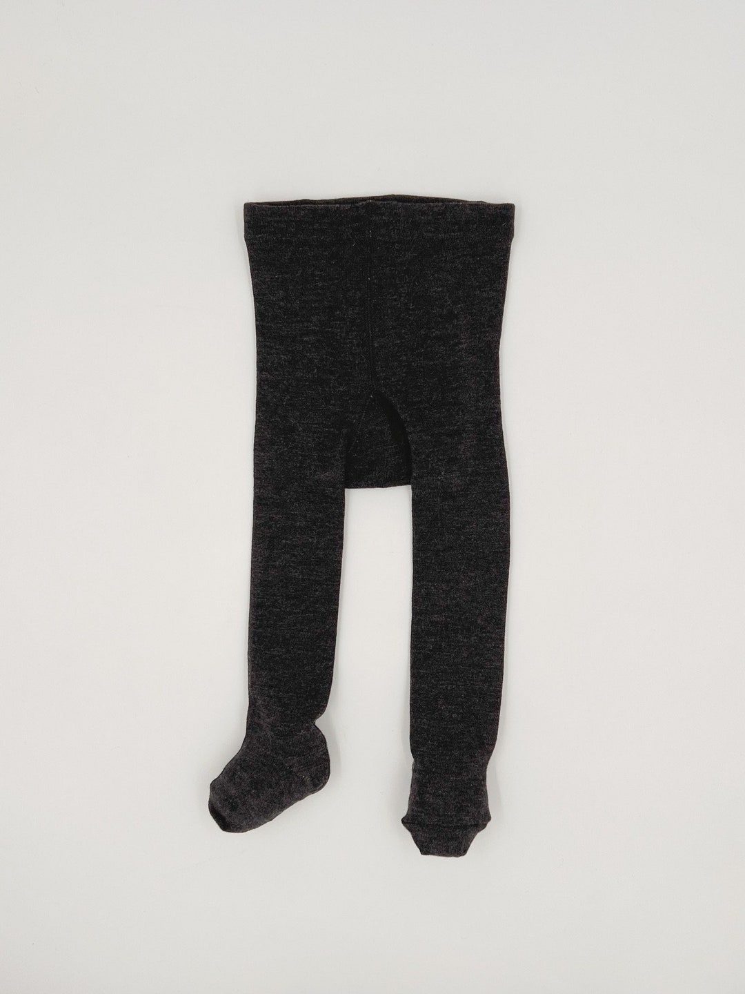 NEW Dark Gray Wool Baby Tights/merino Wool Pantyhose/ Etsy