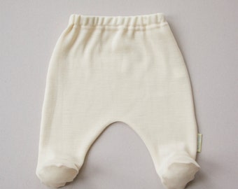 Pantalones de lana merino para bebé/Pantalones de lana para bebé