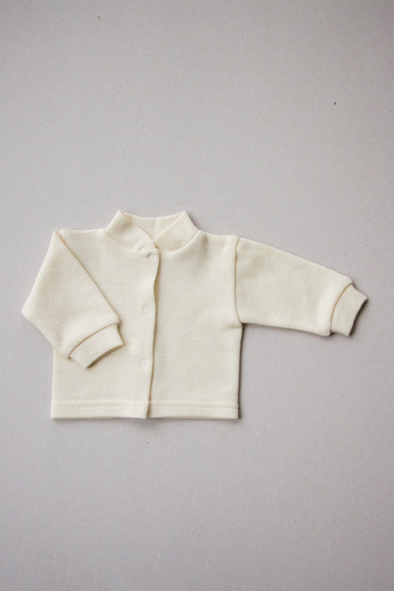 Merino Wool Baby Jacket/newborn Baby Woollen Jacket Etsy