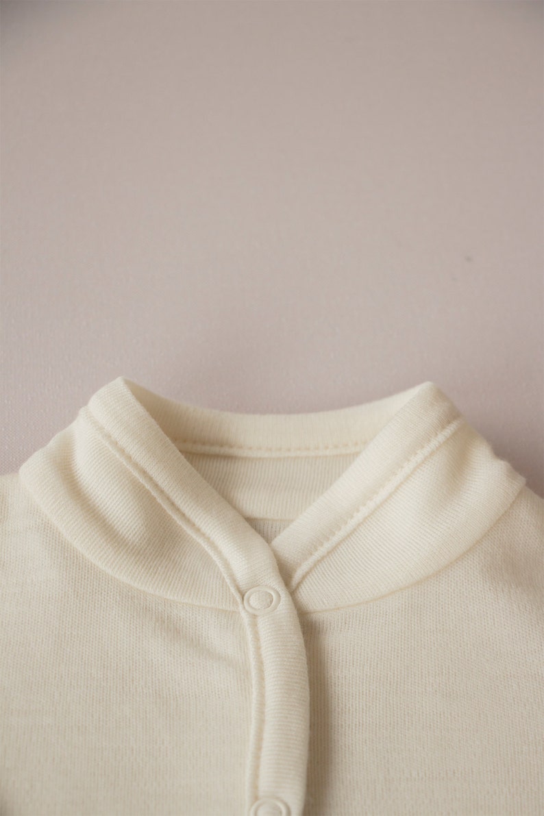 Merino wool baby jacket/newborn baby woollen jacket 画像 2