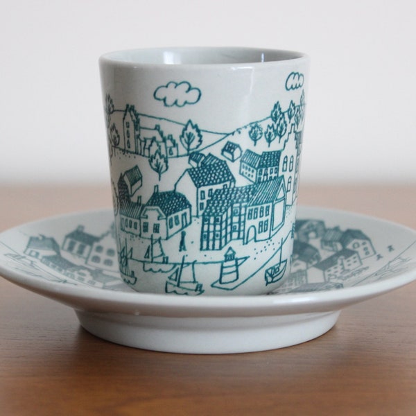Vintage Demi-tasse cup with saucer