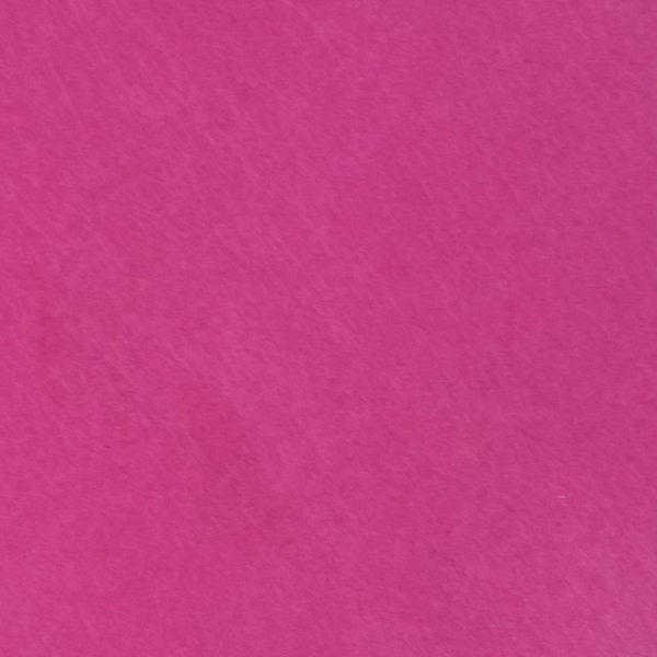 Fuchsia Felt Sheets 12" x 12" inch - 35 colors available - Eco Friendly Craft Felts - Felt Supplies - Square Felt sheet