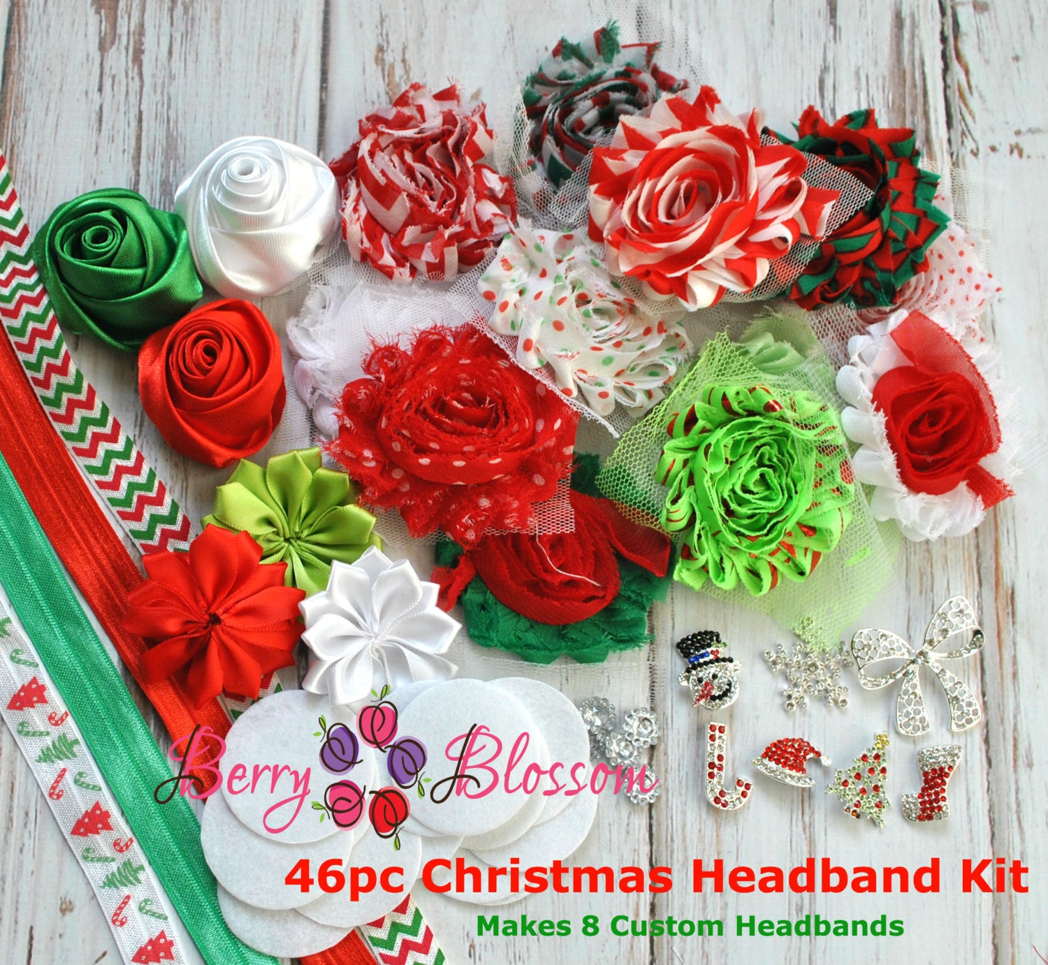 8+ Flower Head Band