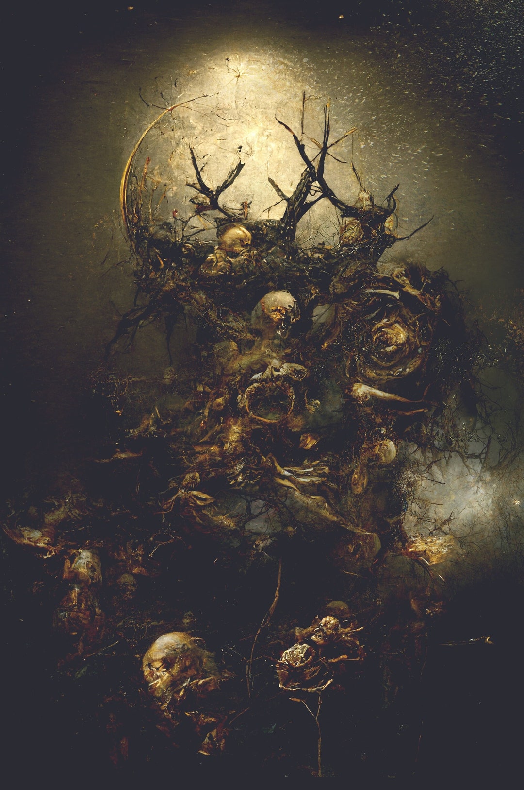 Alchemy Gothic Art Print “citrinitas” - Etsy