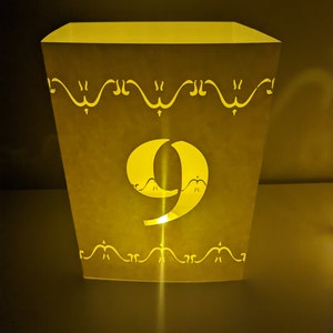 Birthday Number Tangled Lantern | Rapunzel Lantern, Choose Size